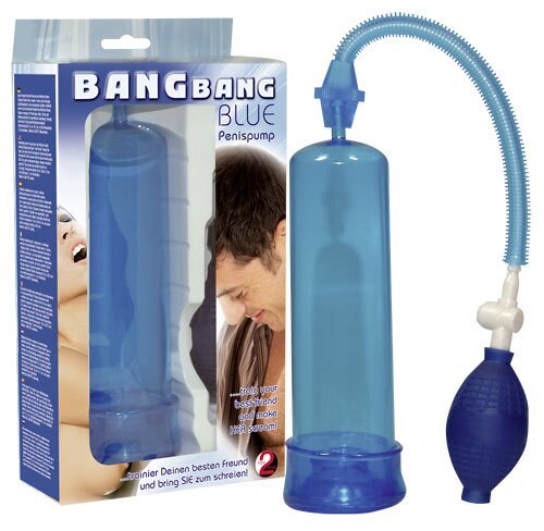 Помпа для мужчин BANG BANG (голубая) фото 1