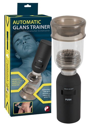 Автоматическая помпа для головки пениса с вибрацией фото 1