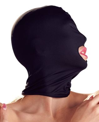 Закрытая эластичная маска для БДСМ-игр фото 3
