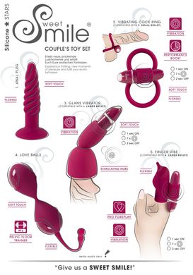 Набір секс-іграшок COUPLES (7 предметів) фото 10