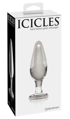 Скляна пробка ICICLES (прозора) фото 1