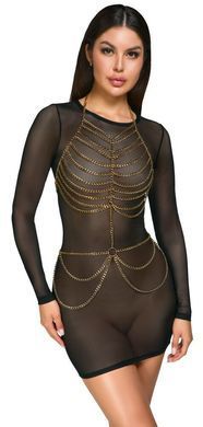 Золотое украшение для тела Body Chain фото 5
