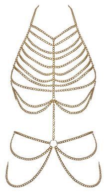 Золотое украшение для тела Body Chain фото 2