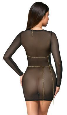 Золотое украшение для тела Body Chain фото 6