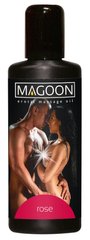 Масло для еротичного масажу MAGOON троянда (100мл) фото 1