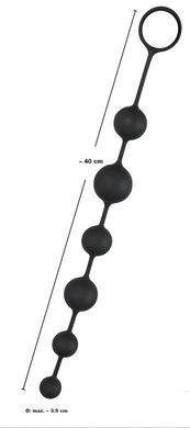 Анальные шарики на гибком соединении (6 шт.) фото 3