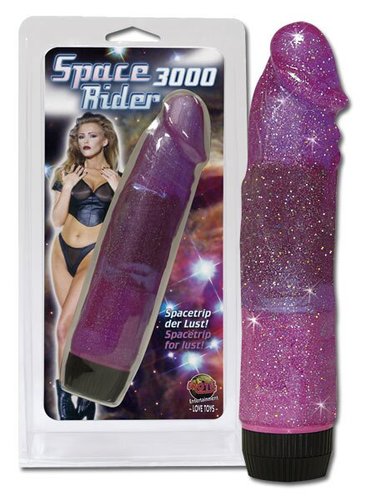 Фиолетовый вибратор SPACE RIDER 3000 фото 1