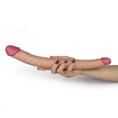 Двойной реалистичный фаллоимитатор DOUBLE DILDO фото 4