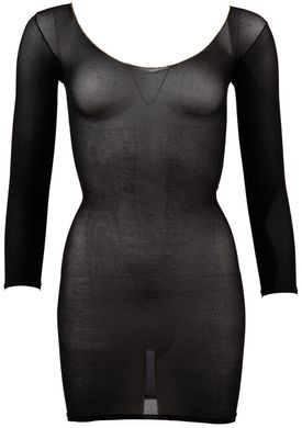 Сексуальное мини-платье Нейлон черное фото 3