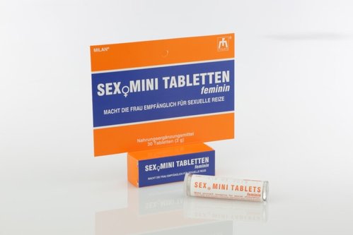 Таблетки для підвищення збудження у жінок SEX MINI (30шт.) фото 1