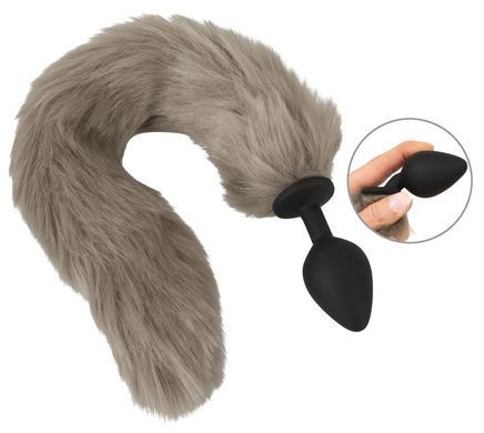 Анальна пробка FLUFFY FOX TAIL фото 2