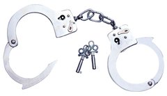 Металеві наручники для рольових ігор фото 1