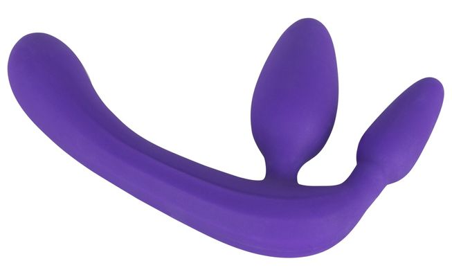 Анально-вагинальный безремневый  страпон фото 5