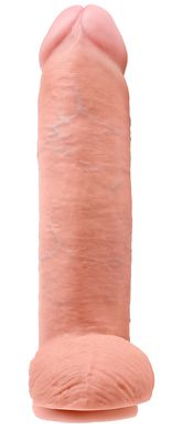 Фалоімітатор на присосці з мошонкою King Cock (30,5 см) фото 5