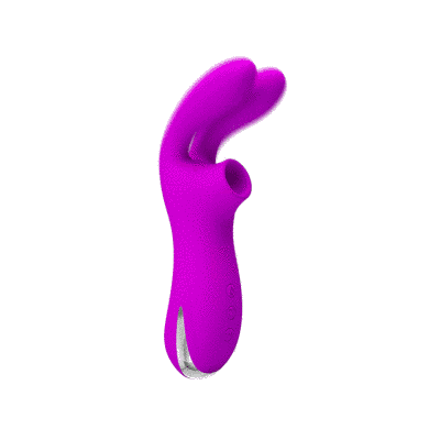 Вакуумний вібратор з вушками RALAP фіолетовий фото 7