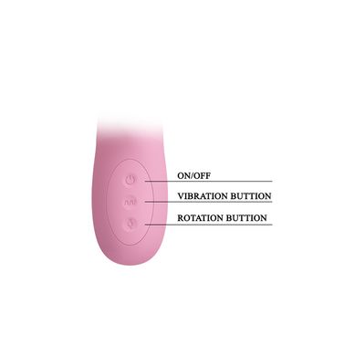 Багатофункціональний рожевий вібратор TRUMAN фото 6