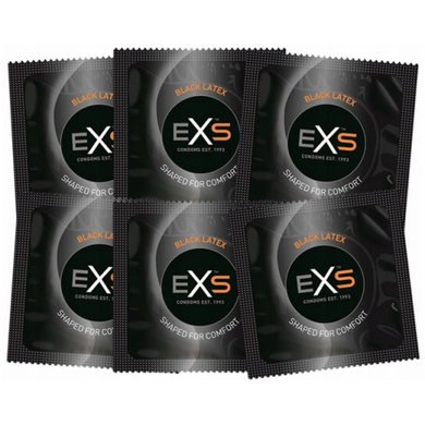 Презерватив EXS BLACK LATEX фото 3