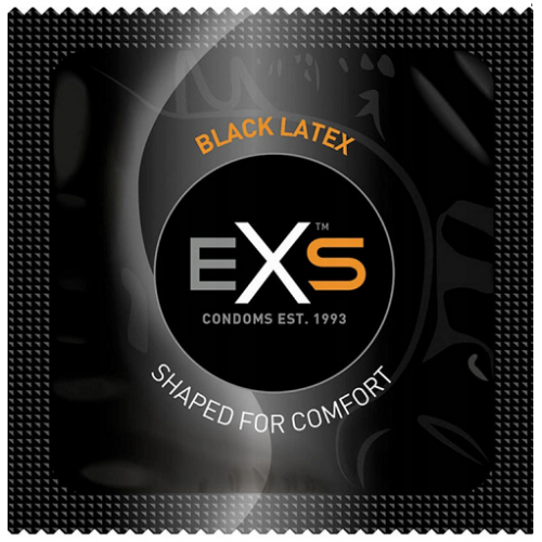 Презерватив EXS BLACK LATEX фото 1