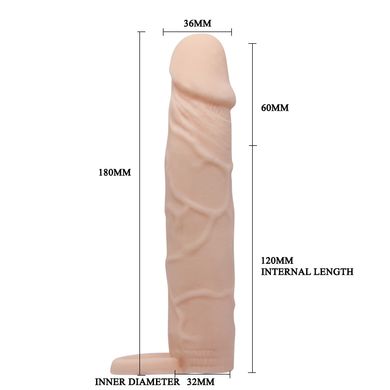 Подовжувальна насадка на пеніс APOLON фото 9