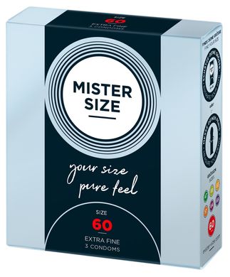 Презервативы MISTER SIZE (60 мм) 3шт фото 2