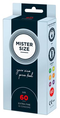 Презервативы MISTER SIZE (60 мм) 10шт фото 2