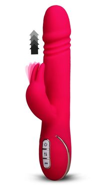 Красивый вибратор кролик SKATER розовый фото 5