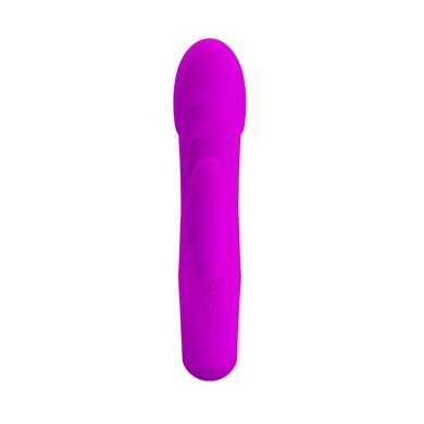 Фіолетовий вібратор-кролик для точки G ANSEL фото 3
