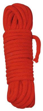 Красная веревка для БДСМ (10 м) фото 1