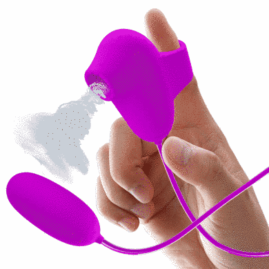 Вакуумний вібратор-насадка на палець + віброкуля фото 5