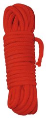 Червона мотузка для БДСМ (10 м) фото 1