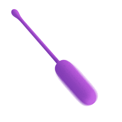 Виброяйцо со шнурочком JOYCE (фиолетовый) фото 4